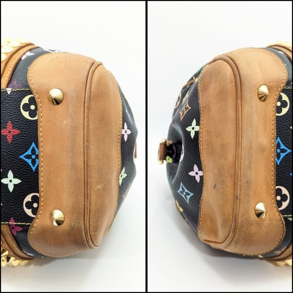 ✨️💎Authentic Louis Vuitton Courtney Monogram Black Multicolor Murakami - Picture 5 of 16